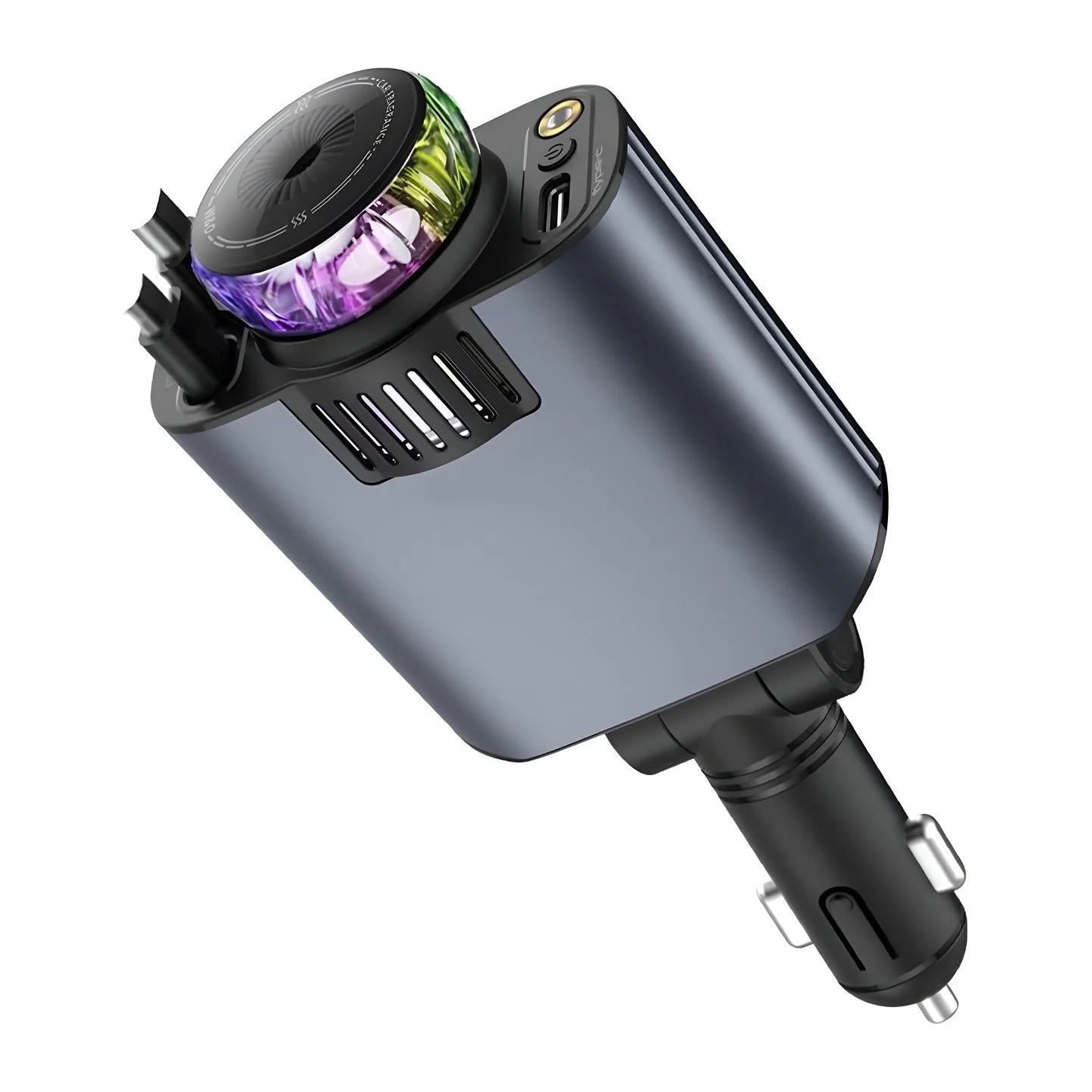5-in-1 Car Charger and Star Light with Air Freshener